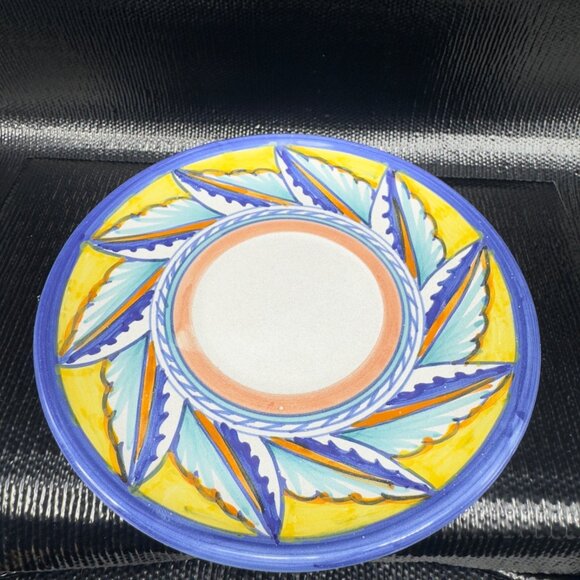 Starbucks Sberna Deruta Italy Hand Painted Pottery Teacup And Saucer Set Italy - Picture 8 of 11